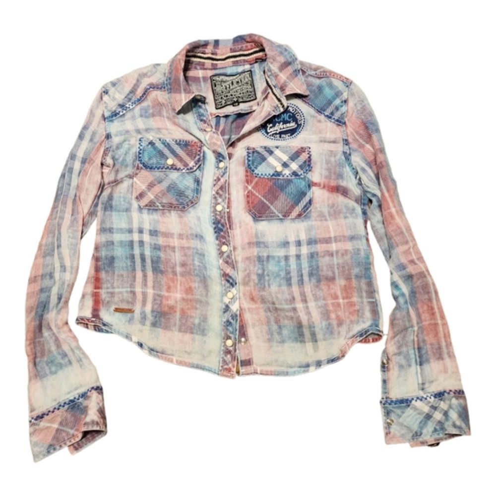 Women's Affliction Long Sleeve Shirt Size XS #0101